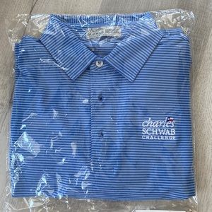 NWT PGA Charles Schwab Challenge (2023 Colonial tourney) golf shirt